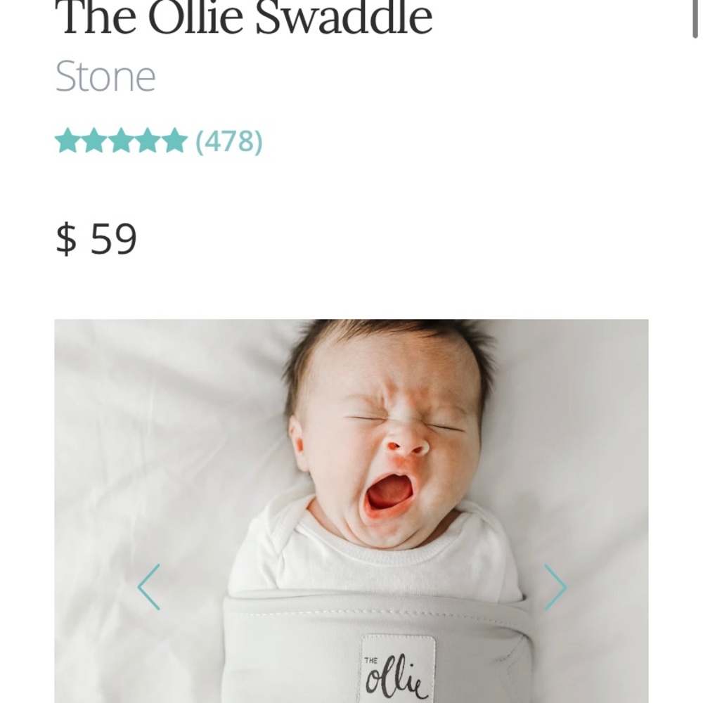 Swaddle Sleep Sack - Stone